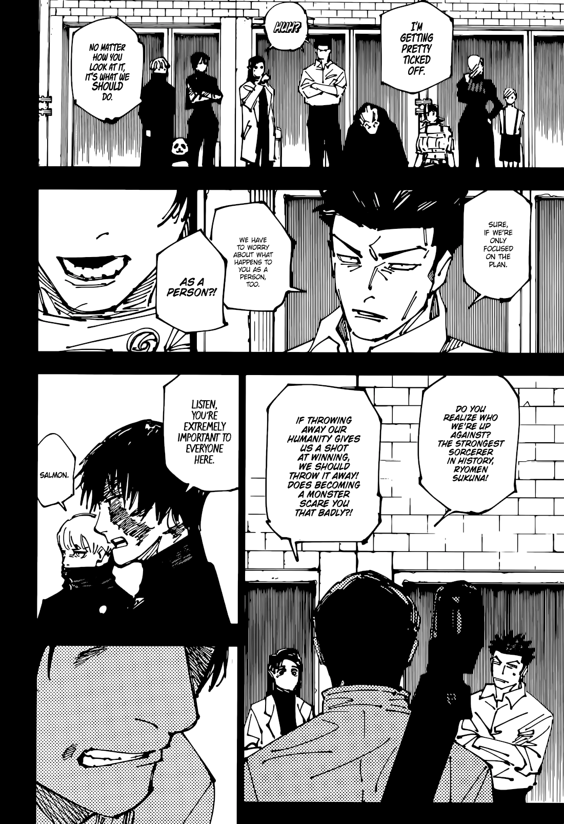 Jujutsu Kaisen Chapter 261 image 07